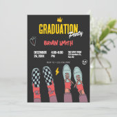 ファッションシーンのスニーカー卒業 招待状 (スタンド正面)