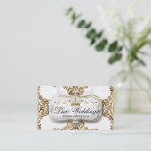 ファッションジュエリーエレガント王クール冠 名刺 (スタンド正面)