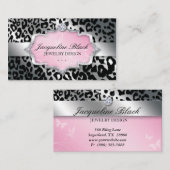ファッションジュエリーレオパエレガントード 名刺 (正面/裏面)