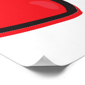 ファッションスケッチグラマー:ガリッシュプリント。 ポスター (角)