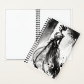 ファッションスケッチ ノートブック (内側)