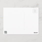 ファッションスタイリッシュシルエット図法 ポストカード (裏面)