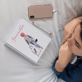 ファッションスタイリッシュロンドンスーツケースカスタムジャーナル ノートブック