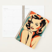 ファッションスタイリッシュヴィンテージポスターアートプランナー プランナー手帳 (ディスプレー)