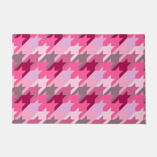 ファッションスタイリッシュヴィンテージ – パターンモダン春 ドアマット (正面)