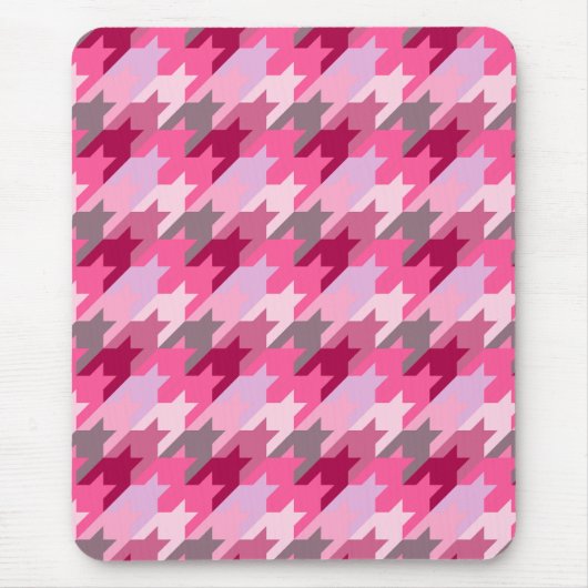 ファッションスタイリッシュヴィンテージ – パターンモダン春 マウスパッド (正面)