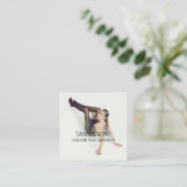 ファッションスタジオフォトグラファープロフェッショナル スクエア名刺 (スタンド正面)