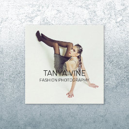 ファッションスタジオフォトグラファープロフェッショナル スクエア名刺