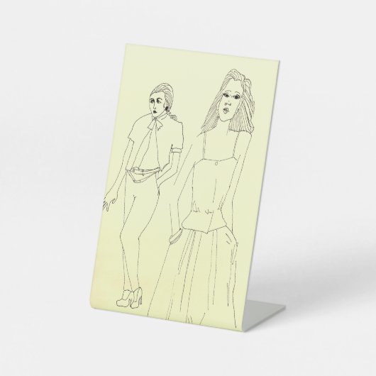 ファッションスタンドバイBassie 台座サイン (正面)