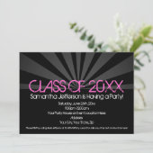 ファッションスポットライト卒業パーティー招待状 招待状 (スタンド正面)