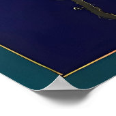 ファッションズレストリームドリーム顔ケンゲージアート ポスター (角)