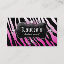 ファッションゼブラジュエリーモダンピンク