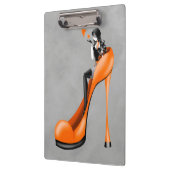 ファッションディバインスティレトオレンジ クリップボード (左)