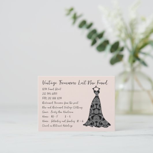 ファッションディバカスタマイズ- 名刺 (スタンド正面)