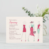 ファッションディバ招待状 招待状 (スタンド正面)