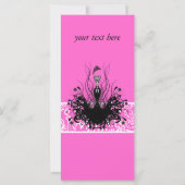 ファッションディヴァ招待状、チラシ、ステッカー (裏面)