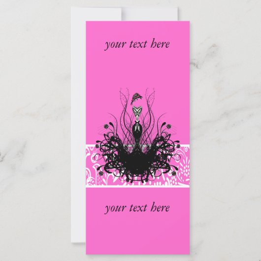 ファッションディヴァ招待状、チラシ、ステッカー (正面)