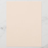 ファッションディーバホットピンクラズベリーモノグラムダマスク レターヘッド (裏面)