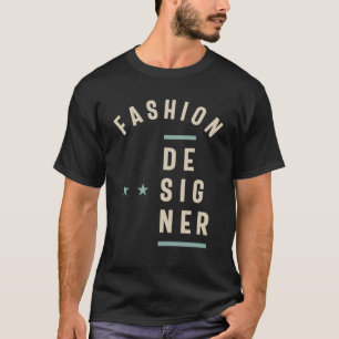 ファッションデザイナージョブタイトル男性の女性ギフト Tシャツ