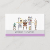 ファッションデザイナースタジオとツールスクエア 名刺 (正面)