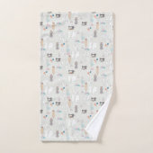 ファッションデザイナーバスタオルセット バスタオルセット (ハンドタオル)