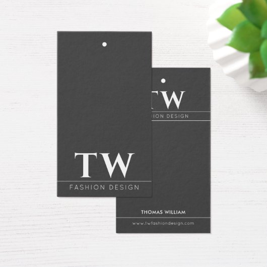 ファッションデザイナーブラックつるラベル (デスク)