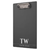 ファッションデザイナーブラック クリップボード (左)