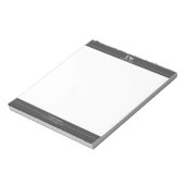 ファッションデザイナーブラック ノートパッド (回転)