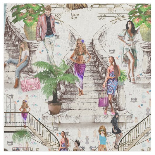 ファッションデザイナー壁紙 ファブリック (クローズアップ)