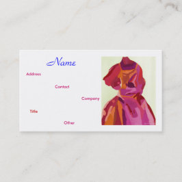 ファッションデザイナー秋II名刺 名刺