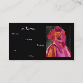 ファッションデザイナー秋II名刺 名刺