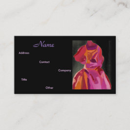 ファッションデザイナー秋II名刺 名刺