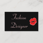 ファッションデザイナーII名刺 名刺 (裏面)