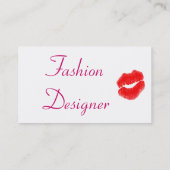 ファッションデザイナーII名刺 名刺 (裏面)