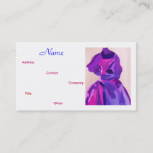 ファッションデザイナーIV名刺