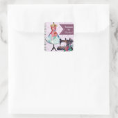 ファッションデザイン工芸手作パーソナライズされたり スクエアシール (バッグ)