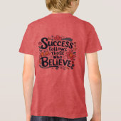 ファッションデザイン歩くとグッドTシャツ トライブレンドTシャツ (裏面)