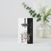 ファッションドレスメーカーマネキン裁縫スタイリスト 名刺 (スタンド正面)