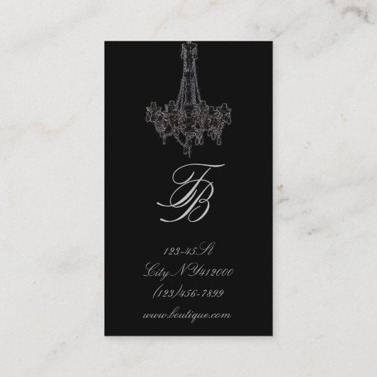 ファッションドレスメーカーマネキン裁縫スタイリスト 名刺 (裏面)