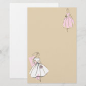 ファッションニュートラルグループ文具 便箋 (正面/裏面)