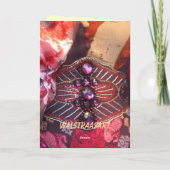 ファッションハッピーバースデーカード カード (裏面)