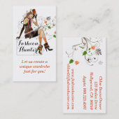 ファッションハンタービジネスカード 名刺 (正面/裏面)