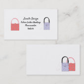 ファッションハンドバッグビジネスカード 名刺 (正面/裏面)