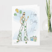 ファッションバースデーカード カード (正面)