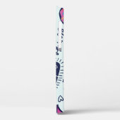 ファッションパッチポップ・アートの:アートステッカー。 Case-Mate iPhoneケース (裏面 / 左)