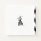 ファッションパーソナライズされたスケッチブック ノートブック (裏面)