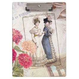ファッションビクトリアンコラージュ クリップボード