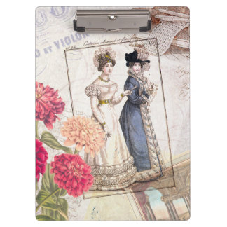 ファッションビクトリアンコラージュ クリップボード