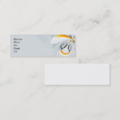 ファッションビジネスカード スキニー名刺 (正面/裏面)