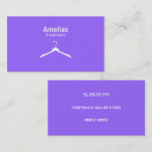 ファッションビジネスカード 名刺 (正面/裏面)